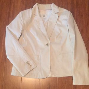 Izod Jacket one button Khaki Color